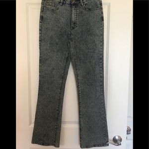 DG2 Acid Wash Style Bootcut Jeans